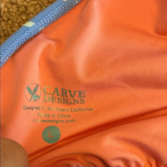 Carve Designs Multicolor Striped One Piece - Picture 2 of 4